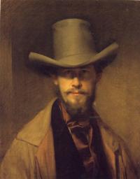 Portrait of Franz Eybl: Self-portrait