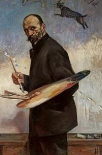 Portrait of Julian Falat: Self-portrait