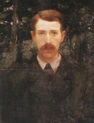 Portrait of Karoly Ferenczy: Self-portrait
