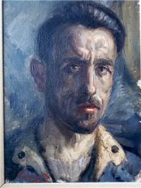 Portrait of Donato Frisia: Self-portrait