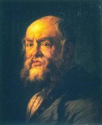 Portrait of Bonaventura Genelli: by James Marshall, 1860