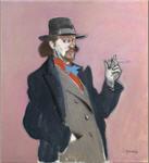 Portrait of Alexander Goudie: Self-portrait
