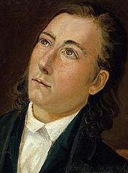 Portrait of Lars Hertervig: portrait by Niels Bjørnsen Møller (1827-1887)