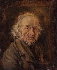 Portrait of William Henry Hunt: Self-portrait