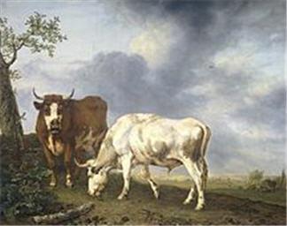 Sample artwork by Jan Baptist Kobell II (1778 - 1814), known for animal and landscape painting - View similar artists and auction records