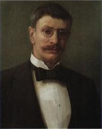 Portrait of Johan Krouthen: Self-portrait