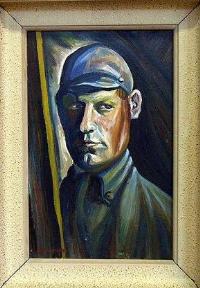 Portrait of Vilho Lampi: Self-portrait