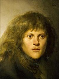 Portrait of Jan Lievens: Self-portrait