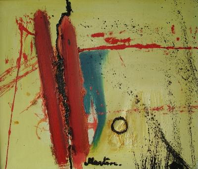 Sample artwork by J V Martin (1930 - 1993), known for painting, illustration, cartoons, writing - View similar artists and auction records