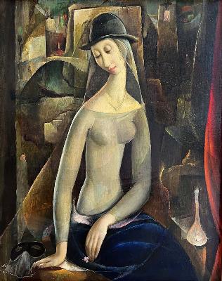 Sample artwork by Vivaldo Martini (1908 - 1989), known for painting - View similar artists and auction records