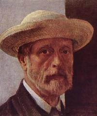 Portrait of Barthelemy Menn: Self-portrait