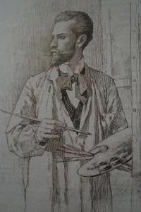 Portrait of Arturo Michelena: Self-portrait