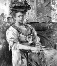 Portrait of Marg (Margarete) Moll: Lovis Corinth: Porträt der Margarethe Moll, 1907