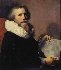 Portrait of Paulus Moreelse: Self-portrait