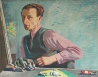 Portrait of Axel Olson: Self-portrait