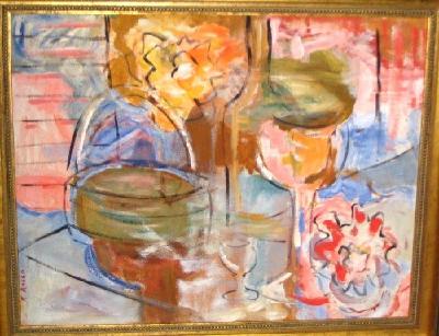 Sample artwork by Raul Russo (1912 - 1984), known for painting - View similar artists and auction records