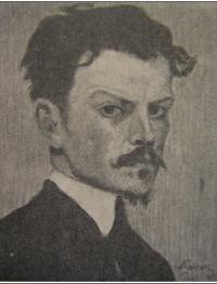 Portrait of Olof Sager-Nelson: Self-portrait