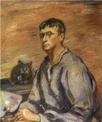 Portrait of Otto Sievert: Self-portrait