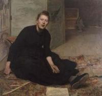 Portrait of Venny Soldan-Brofeldt: By Hanna Hirsch Pauli