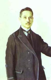 Portrait of Konstantin Andreevich Somov: Self-portrait