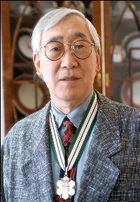 Portrait of Takao Tanabe: Taken when artist received the Order of British Columbia in 1993