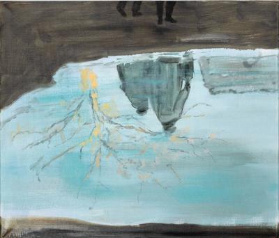 Sample artwork by Olga Chernycheva (Born 1962), known for social commentary figure painting, films, photographs - View similar artists and auction records