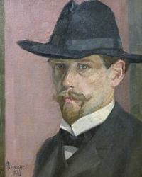 Portrait of August Trumper: Self-portrait