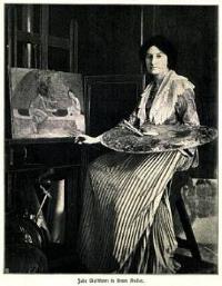 Portrait of Julie (Wolf) Wolfthorn