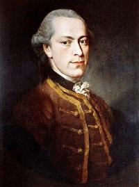 Portrait of Januarius Zick: Self-portrait