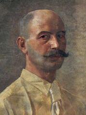 Portrait of Sandor Alexander Bihari: Self-Portrait