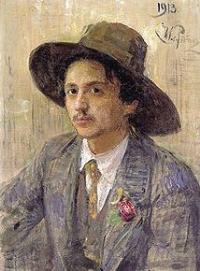 Portrait of Isaak Israelevitch Brodsky