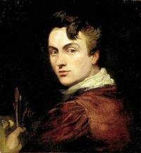 Portrait of George Hayter: Self-portrait