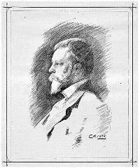 Portrait of Hans Olaf Heyerdahl: by Christian Krohg