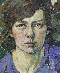 Portrait of Tora Vega Holmstrom: Self-portrait