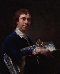 Portrait of Nathaniel The Elder Hone: Self-portrait