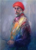 Portrait of John Richard Howley: "Renaissance Self-Portrait"