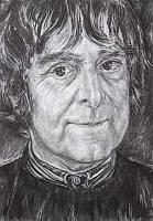 Portrait of Josh (Ronald William) Kirby: Portrait by Babette Adrian