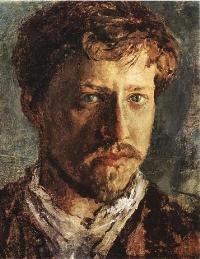 Portrait of Valentin Alexandrovitch Serov: Self-portrait