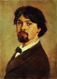 Portrait of Vasilii Ivanovich (Vasily) Surikov: Self-portrait