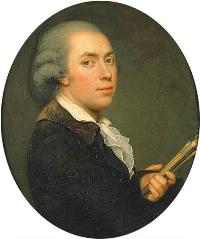 Portrait of Adolph Ulrich Wertmuller: Self-portrait