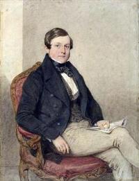 Portrait of Thomas (T Baker) Baker: by Octavius Oakley 1841