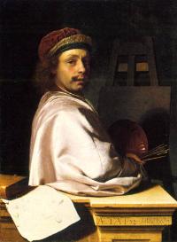 Portrait of Frans Van Mieris I: Self-portrait
