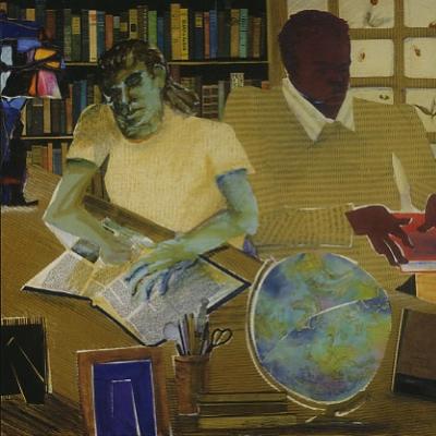 Sample artwork by Phoebe Beasley (Born 1943), known for african-american themed collage, figure and genre painting - View similar artists and auction records