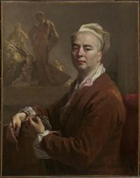 Portrait of Nicolas de Largilliere: Self-portrait