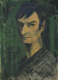 Portrait of Otto Muller: Self-portrait