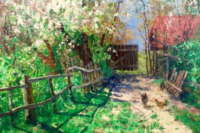 Sample artwork by Elisabeth von Eicken (1862 - 1940), known for landscape painting - View similar artists and auction records