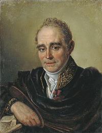 Portrait of Vladimir Lukich Borovikovsky: by Bugaevsky-Blagodatny