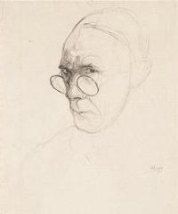 Portrait of Jules De Bruycker: Self-portrait