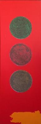 Sample artwork by Jose Ramon Lerma (1930 - 2016), known for abstract expressionist painting - View similar artists and auction records