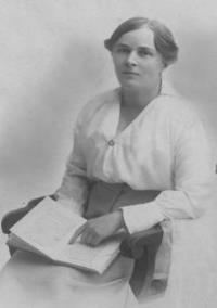 Portrait of Bertha Amy (King) Everard